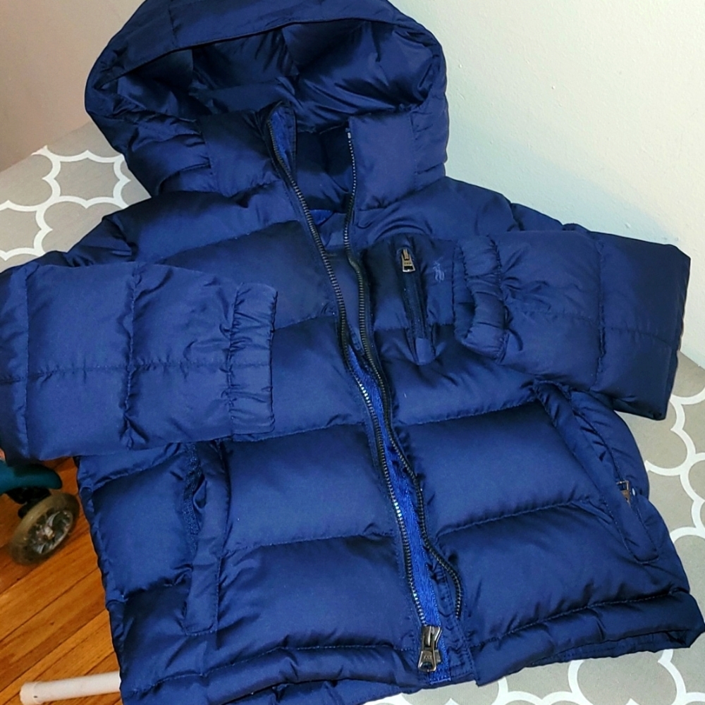 SOLD. Polo Ralph Lauren toddler puffer coat